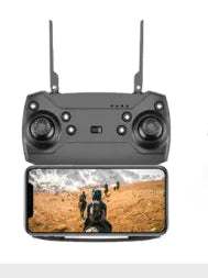 Foldable Dual-Lens Camera Drone